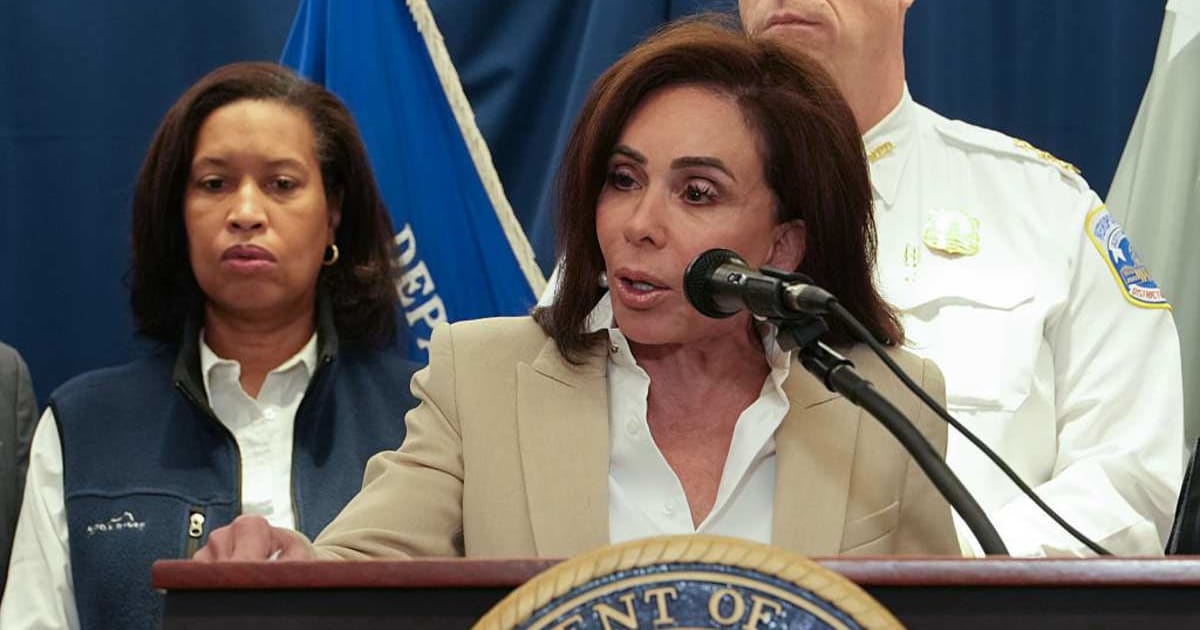 The cancellation comes after Trump publicly criticized Pirro over her decision to drop charges against former Olympian David Hearn. (Andrew Leyden/Getty Images)