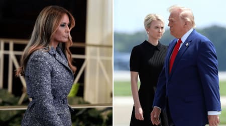 Trump-Harp chatter reportedly hits a nerve with Melania as White House pushes back