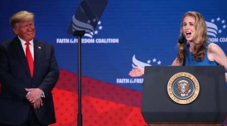 Trump aide Natalie Harp’s brother weighs in on her ‘infatuation’ with the president