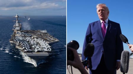 Trump’s Navy faces new crisis as warship loses power, leaving sailors without food and water