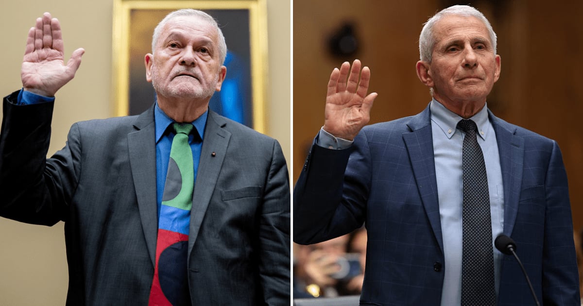 Former senior adviser to D Anthony Fauci, David Morens, pleaded guilty to conspiracy to defraud the US government, a felony carrying a maximum sentence of five years in prison (Getty Images)