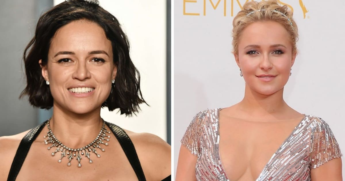 Michelle Rodriguez remembered Hayden Panettiere for her 'curious spirit' and happy, joyous nature (Frazer Harrison/Getty Images, Jon Kopaloff/FilmMagic)
