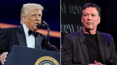 'No serious dispute': DOJ says Comey's cryptic '8647' post was a threat to Trump