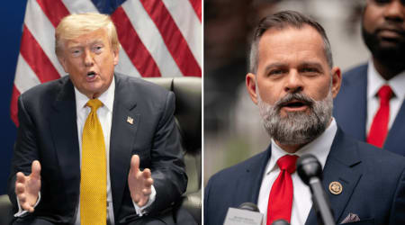 Trump's Cory Mills endorsement blows up after primary defeat, claims he 'told him to get out'