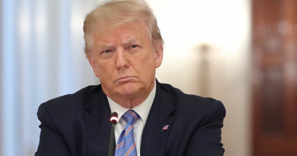 President Donald Trump kept the worker's identity under wraps on purpose, explaining he didn't want other employers to hire him away (Chip Somodevilla/Getty Images)