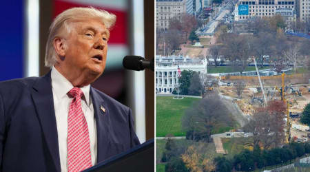 'I can't imagine it': Trump confident Supreme Court won't halt White House ballroom