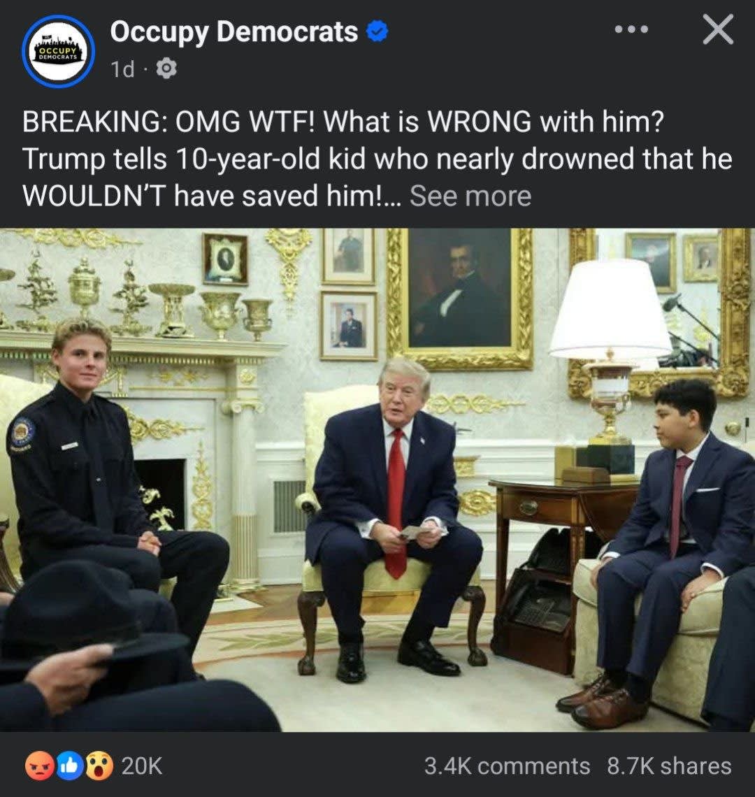 (Occupy Democrats/Facebook)