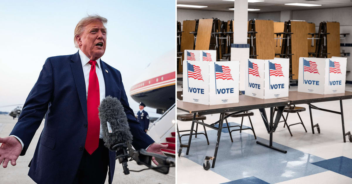 President Donald Trump claims that the Census Bureau found 24,000 non-citizen votes in the 2020 election (AP Photo, Getty Images)