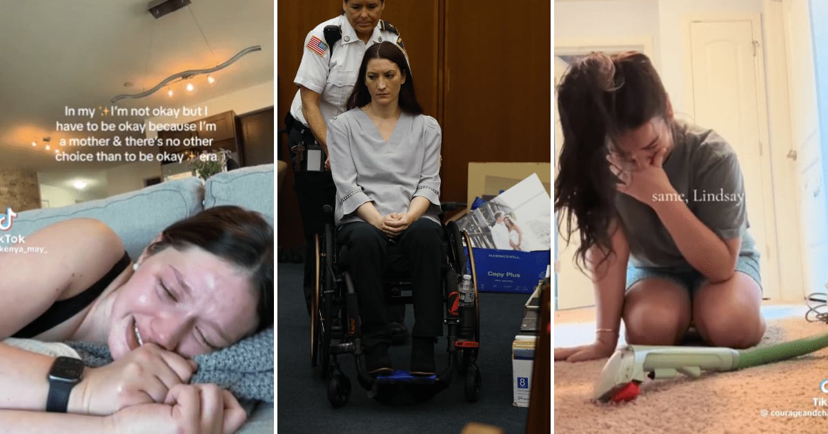 Bizarre TikTok' Same, Lindsay' trend puts Lindsay Clancy supporters under scrutiny. (Kenya_may_, courageandchaosss/TikTok, AP Photos)