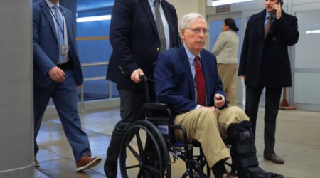 New videos show Mitch McConnell barely moving, appearing confused before health crisis