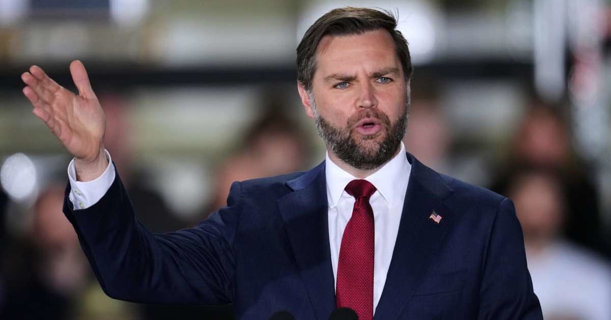JD Vance said economic pressure is the most effective tool the US has as the conflict with Iran enters what he called a 'new phase' (AP Photo/Paul Sancya)