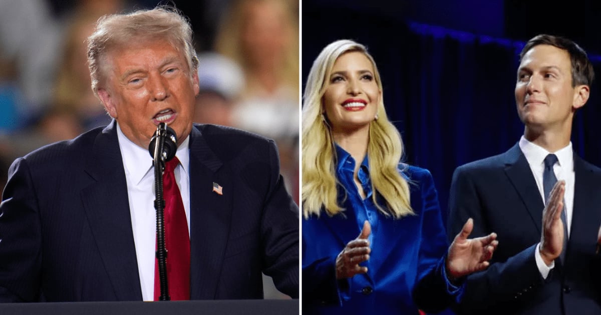Trump’s BBC lawsuit has ruined Jared and Ivanka’s summer (Getty Images)