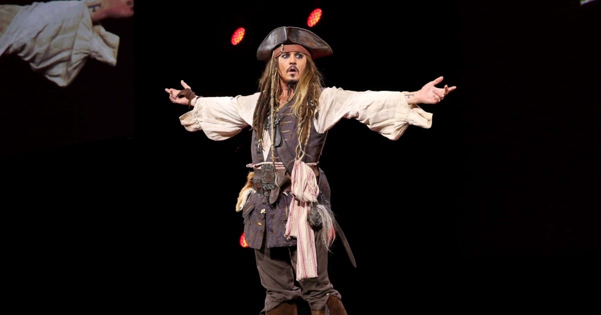 A viral social media post claims Johnny Depp expressed disdain for Hollywood and said that he won't return as Captain Jack Sparrow (Getty Images)