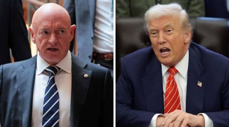 'Shouldn't be renamed at all': Mark Kelly blasts reported Trump carrier move