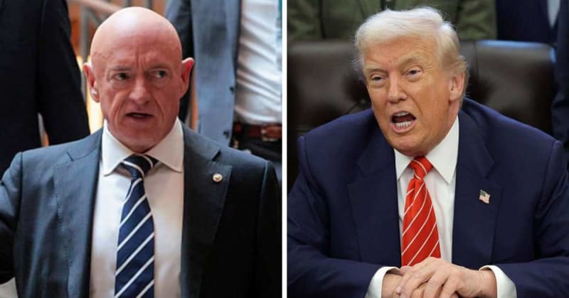 'Shouldn't be renamed at all': Mark Kelly blasts reported Trump carrier move