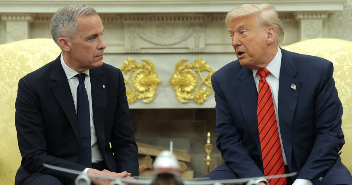 Negotiations between the US and Canada failed to produce an agreement, triggering new US tariffs on about $20 billion worth of Canadian goods (Anna Moneymaker/Getty Images)