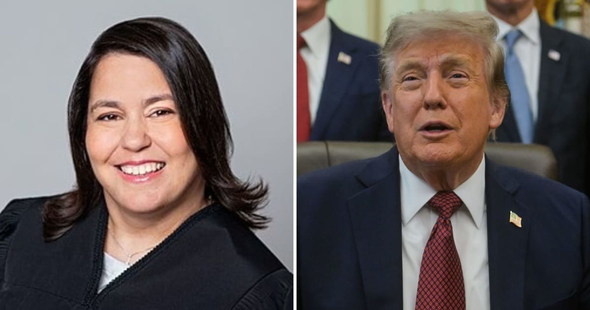Manhattan federal Judge Jeannette Vargas described President Donald Trump's policy as 'patently unlawful' and said it conflicted with federal immigration law (X/@JDunlap1974, Getty Images)
