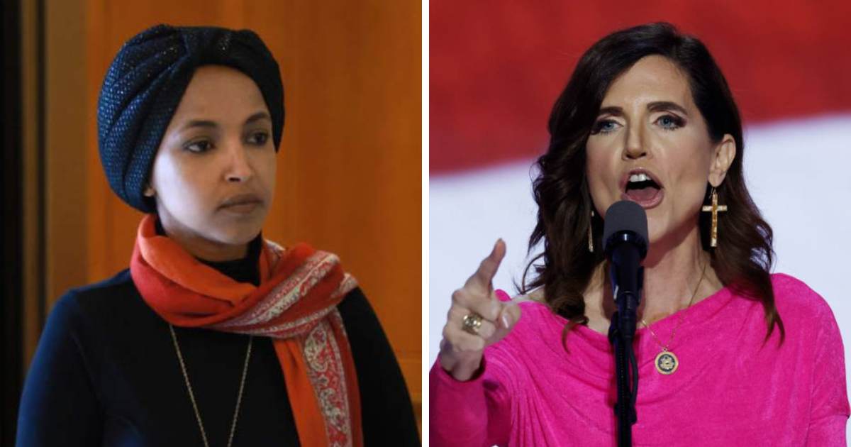 Nancy Mace singled out Ilhan Omar in an X post after proposing a constitutional amendment targeting foreign-born officials. (Getty Images)