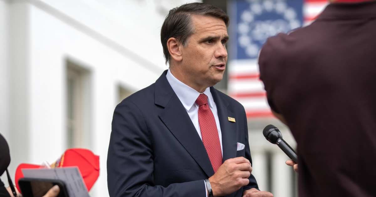 Attorney General Todd Blanche warned companies to comply as TikTok agreed to pay $400 million to settle a federal children’s privacy case (AP Photo/Mark Schiefelbein)