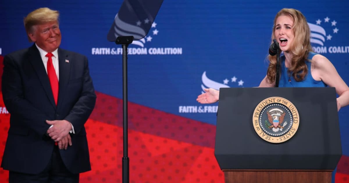 CNN's Abby Phillip said Natalie Harp's lack of sleep, eating, and life outside work sounded unhealthy, adding that loved ones should check on her (Mark Wilson/Getty Images)