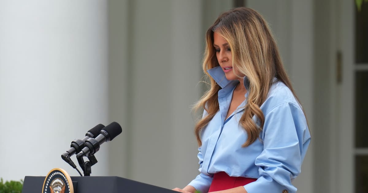 First Lady Melania Trump returned to the White House spotlight this week with an expansion of her foster-youth initiative (AP Photo/Jacquelyn Martin)