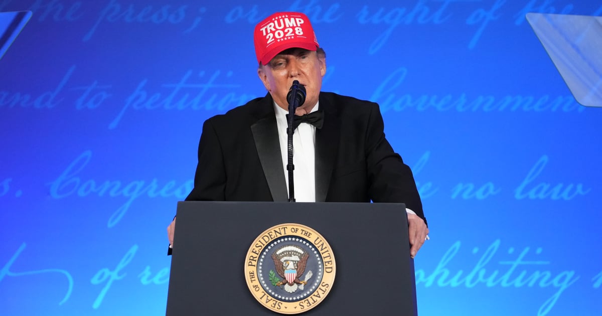 A viral social media post claims President Donald Trump said his third term will be the 'new golden age of America' (AP Photo/Mark Schiefelbein)