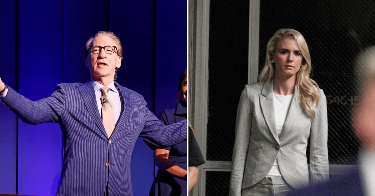 Bill Maher defended President Donald Trump's aide Natalie Harp on his late-night show amid growing scrutiny over her role (Getty Images)