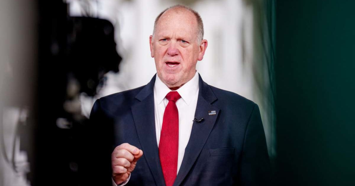 Tom Homan addressed concerns over how immigration officers identified people during enforcement actions (Getty Images)