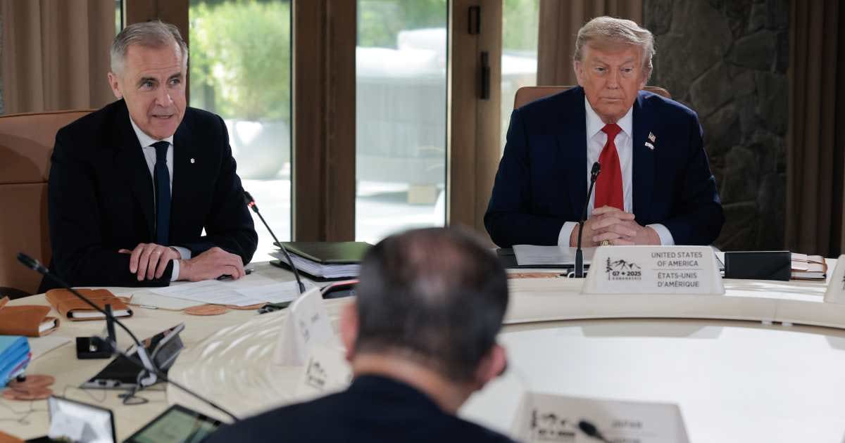 President Donald Trump's trade talks with Canada collapsed, triggering new US tariffs on roughly $20 billion in Canadian imports (Chip Somodevilla/Getty Images)