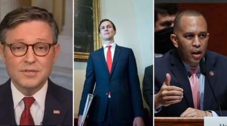 Johnson distances White House from Kushner after secret meeting with Jeffries