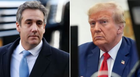 Trump says former lawyer Michael Cohen did ‘a brave thing’ by recanting his testimony