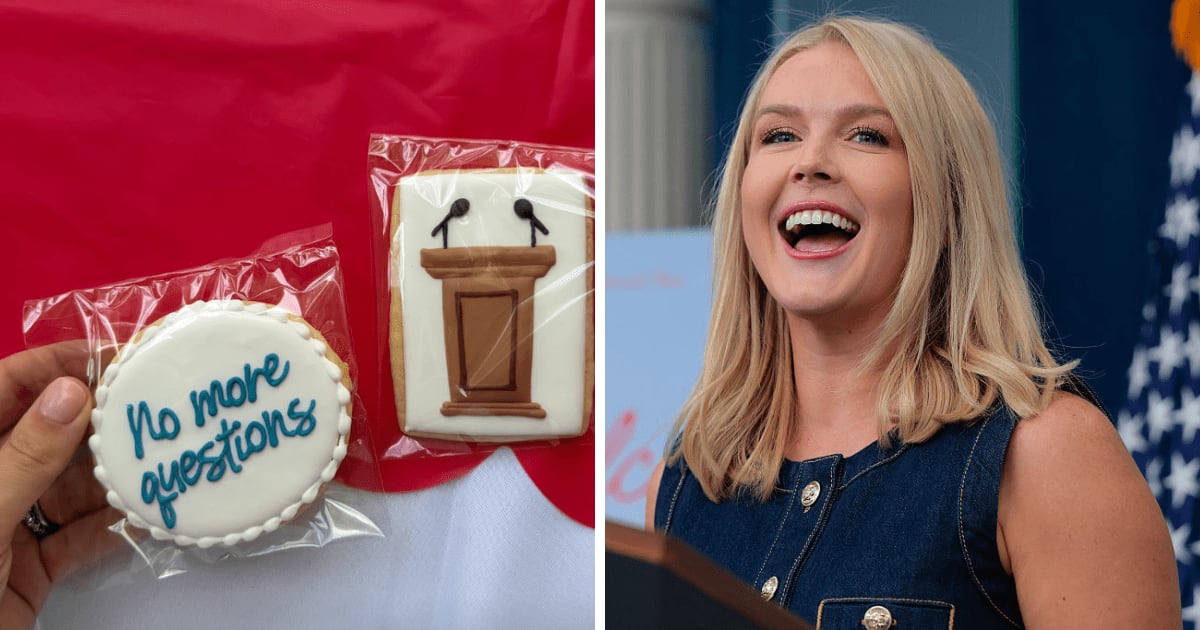 Karoline Leavitt marked her upcoming White House departure with a playful farewell celebration (Getty Images, @KarolineLeavitt/Instagram)