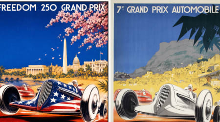 Fact Check: Did the White House copy existing racing graphics for the Freedom 250 Grand Prix?