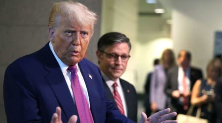 Mike Johnson reveals the unusual role Trump White House staff see him in