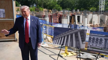 Trump's $600M ballroom defense faces a secret White House problem
