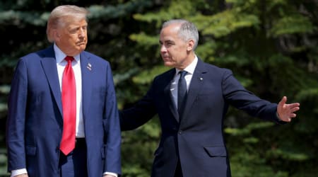 Fact Check: Did Trump have a heated exchange with Canada over cutting off electricity?