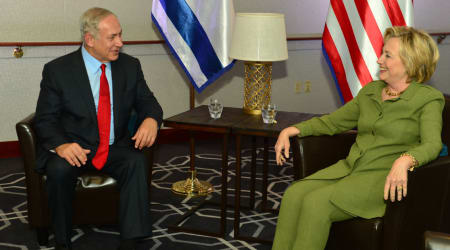 Hillary Clinton says Democrats are ‘against’ Netanyahu’s decisions but support Israel