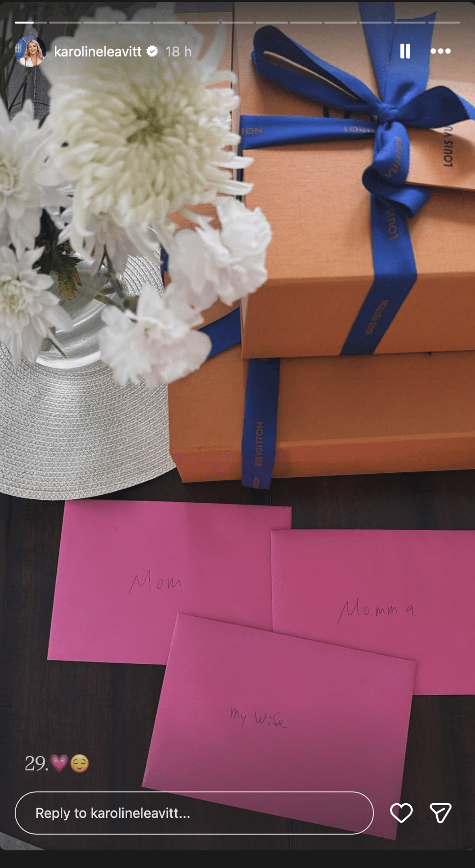 Karoline Leavitt gets Louis Vuitton gifts from husband on 29th birthday