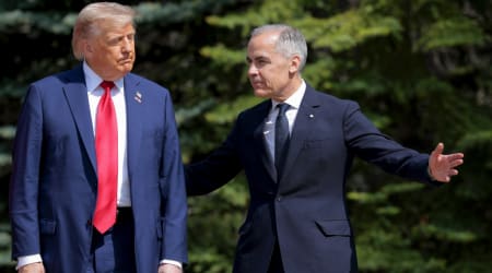 Canada threatens to cut electricity to US as Trump’s trade war with Mark Carney escalates