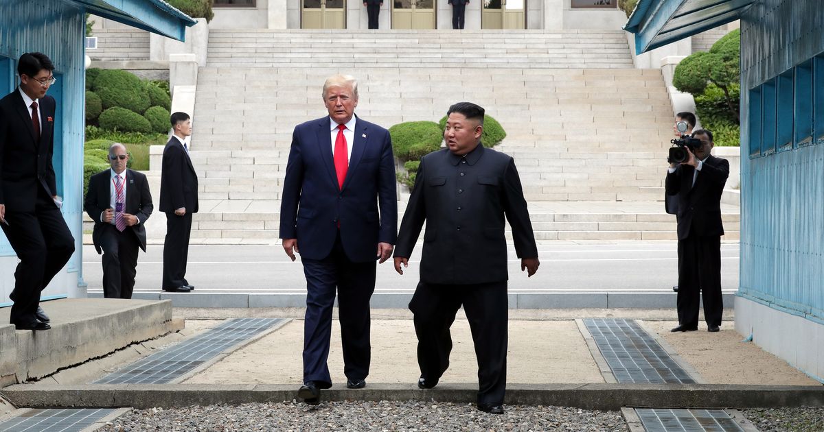 The move put fresh attention on Trump's long-running effort to revive diplomacy with North Korea's leader (Handout/Dong-A Ilbo/Getty Images)