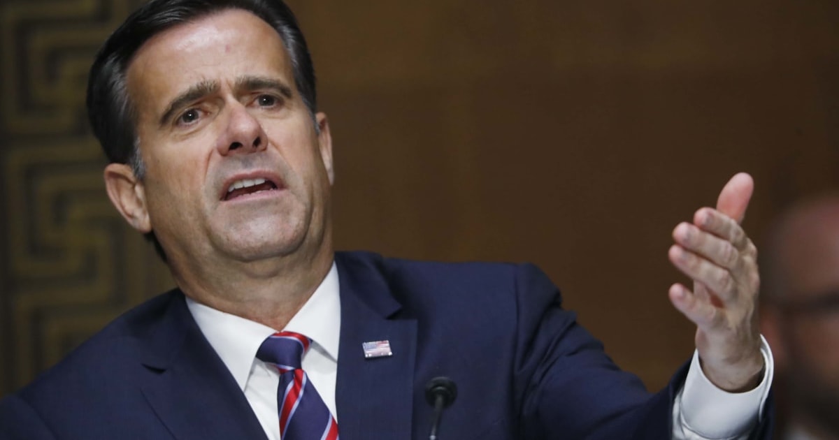 CIA Director John Ratcliffe traveled to Moscow for meetings, with his presence revealed after a US Air Force C-17 and diplomatic motorcade were spotted there (Getty Images)
