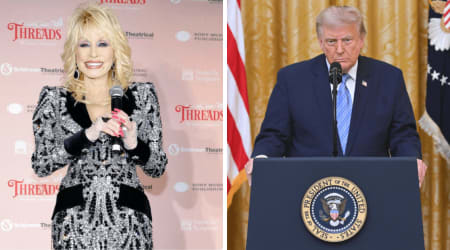 Trump orders US flags to half-staff for a week honoring Dolly Parton