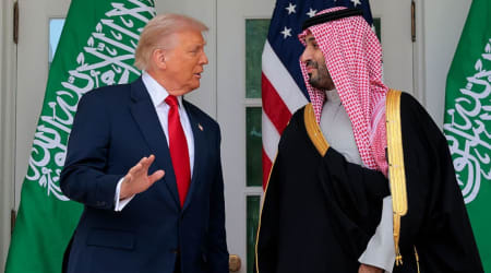 Trump sends Saudi nuclear deal to Congress, but ties approval to Israel recognition