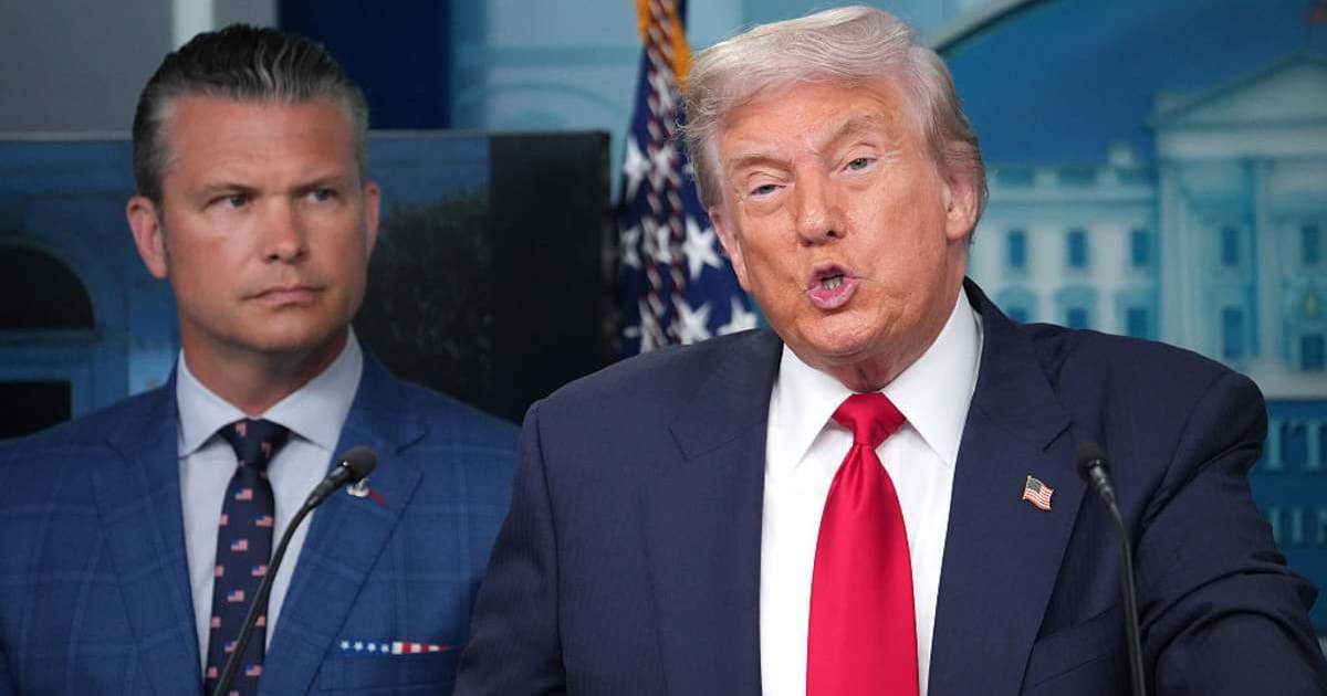 Trump reportedly told Ernst that Hegseth made the decision to remove Gen. Randy George as Army chief (Getty Images)