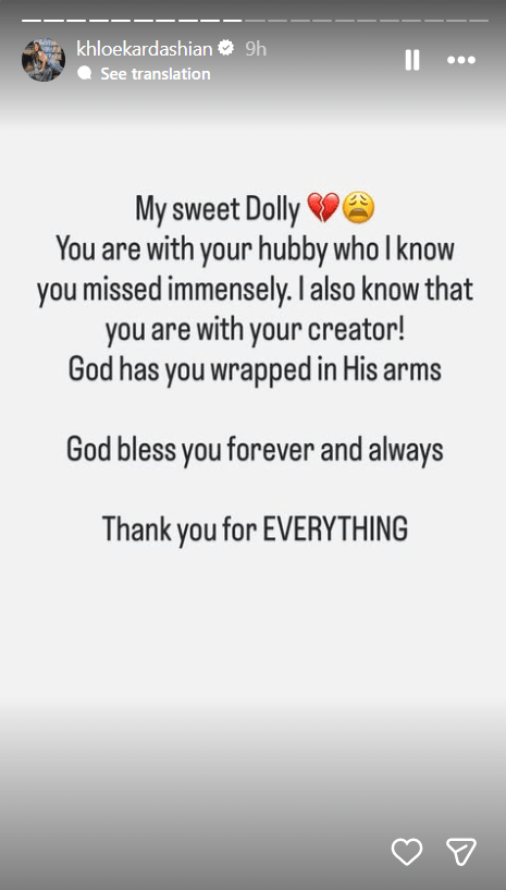 Khloe Kardashian honors Dolly Parton