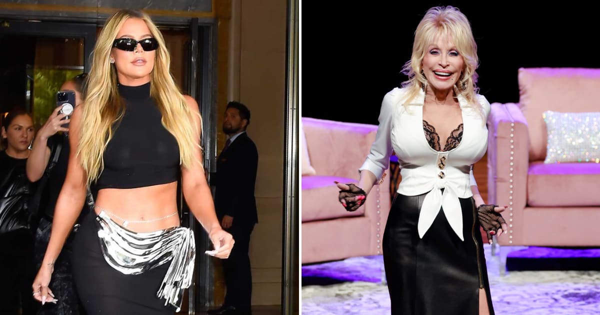 Khloe Kardashian paid tribute to Dolly Parton after sharing the birthday video she received from her (Getty Images) 