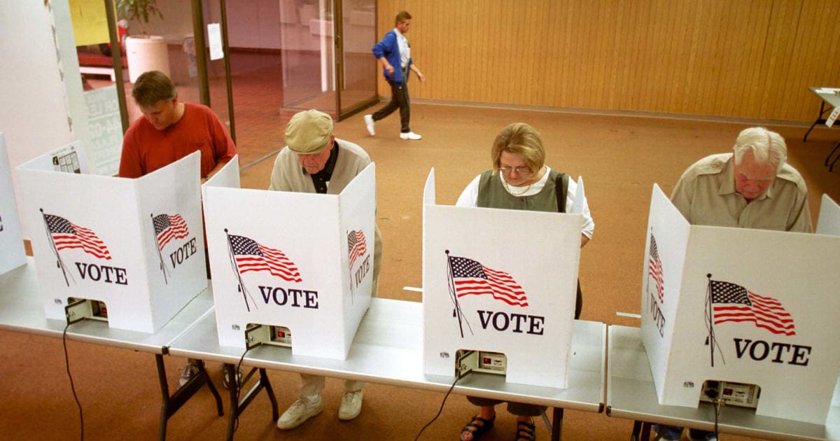 The jurisdictions said they could lose millions in grants unless they adopted Trump's voting changes, including citizenship checks and paper ballots (Getty Images)
