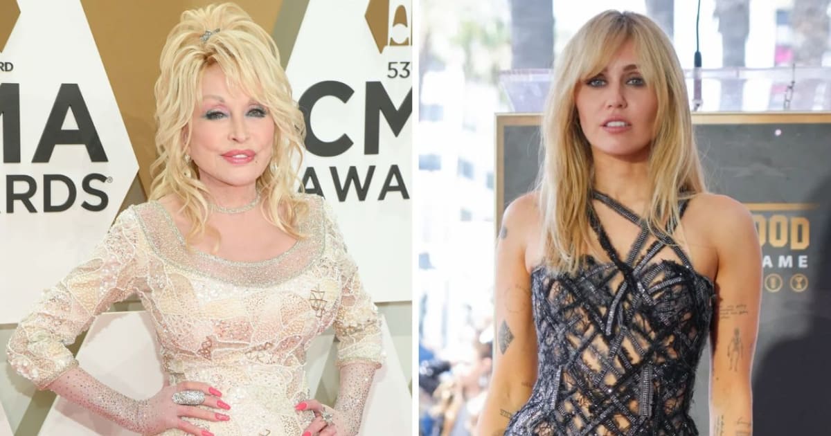 Miley Cyrus said Dolly Parton wanted her to grieve, write a song, stay strong, and remember that she would always be by her side (Jason Kempin/Getty Images, Jordan Strauss/Invision/AP) 
