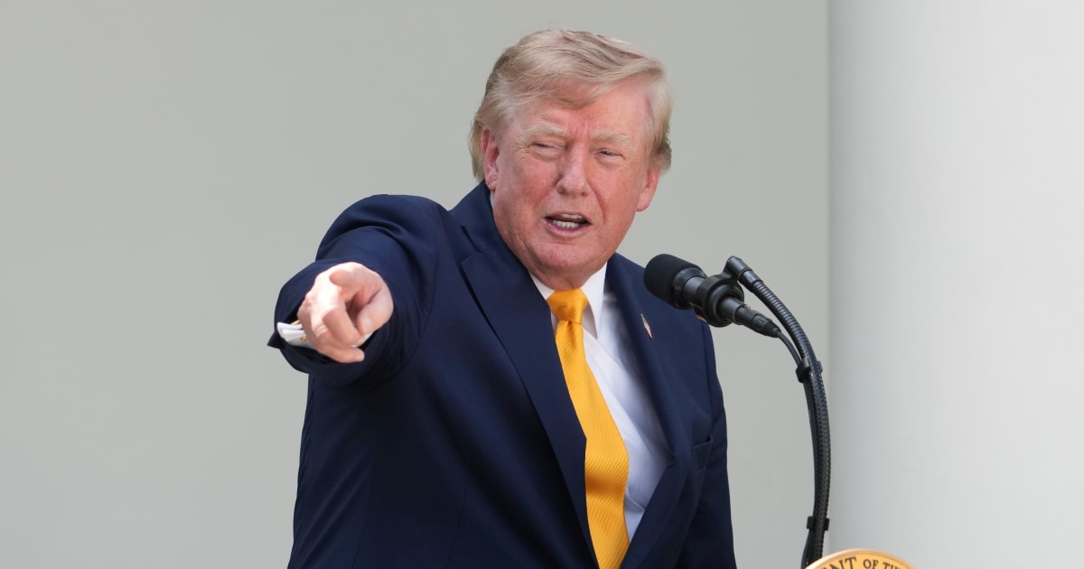 President Donald Trump speaks during a back-to-school event in the Rose Garden of the White House, Monday, Aug. 24, 2026, in Washington (AP Photo/Alex Brandon)