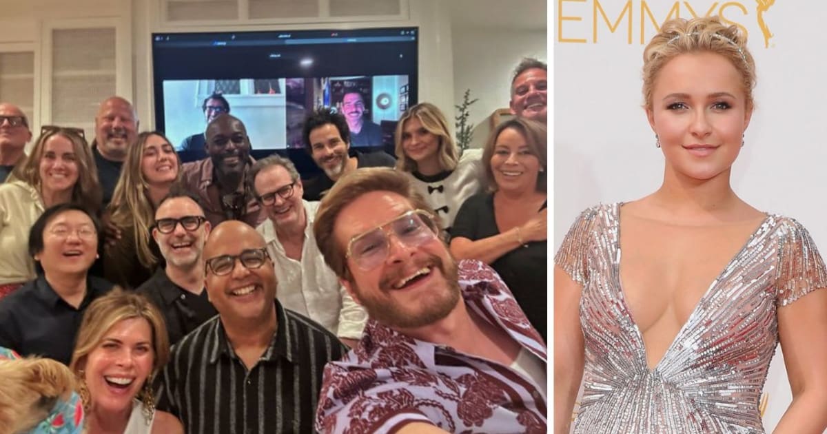 Jimmy Jean-Louis shared photos and selfies from the cast reunion, along with an emotional tribute to Hayden Panettiere (@haitianhero/X, Jon Kopaloff/FilmMagic)